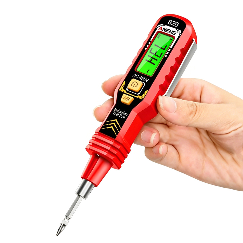 Circuit Test Pencil - ANENG B20 Pena Penguji Tegangan Obeng