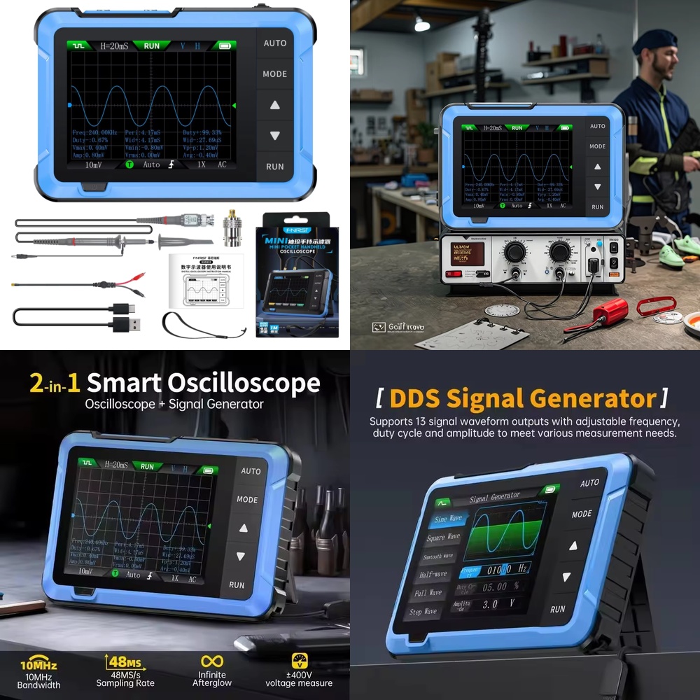 Electronics Repairing - Untuk DSO510 Mini Portabel 2 In
