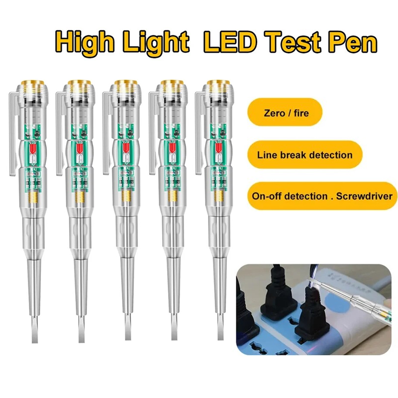 1-5buah AC24-250V cerdas volta - Circuit Test Pencil ulasan dan harga