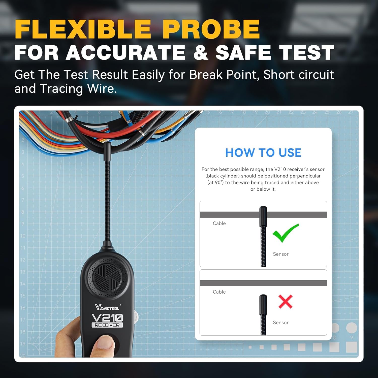 VDIAGTOOL V210 Alat Uji Sirkui - Circuit Test Pencil ulasan dan harga